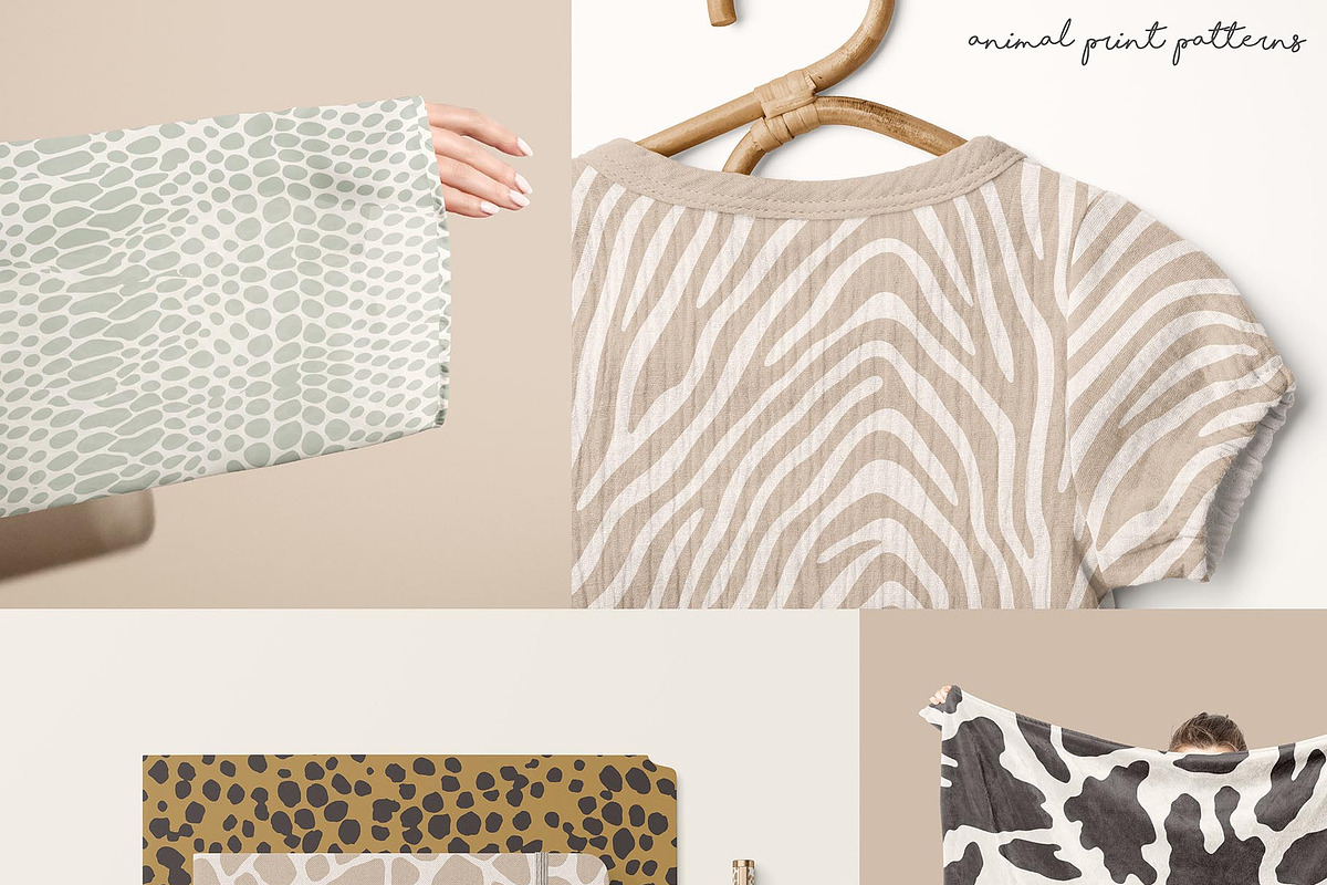 Animal Print Seamless Patterns, a Pattern Graphic by Julia Dreams (Photo 3 of 11)