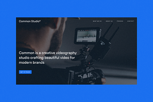 Common – Squarespace 7.1 Template, a Templates & Theme by Rumble Studio