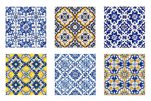 Sicilian Majolica Tile Patterns