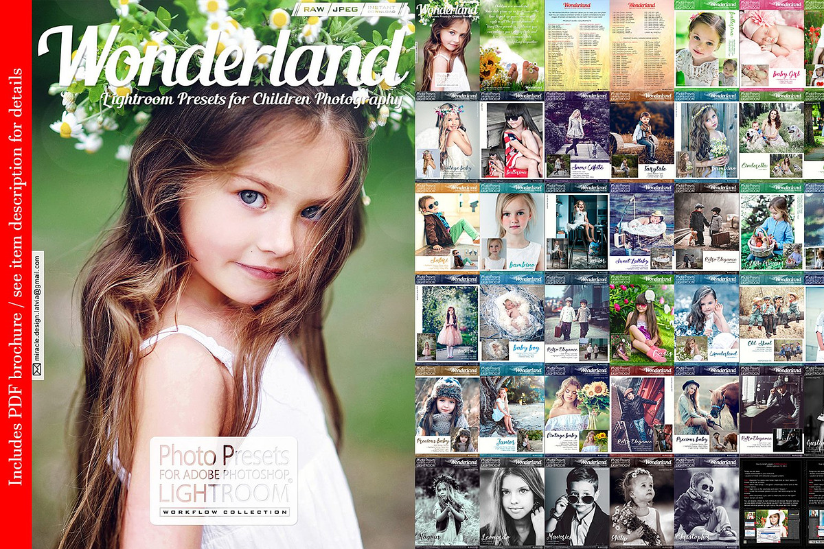 Presets for Lightroom / Wonderland, an Action Add-On by Miracle_Design (Photo 2 of 23)