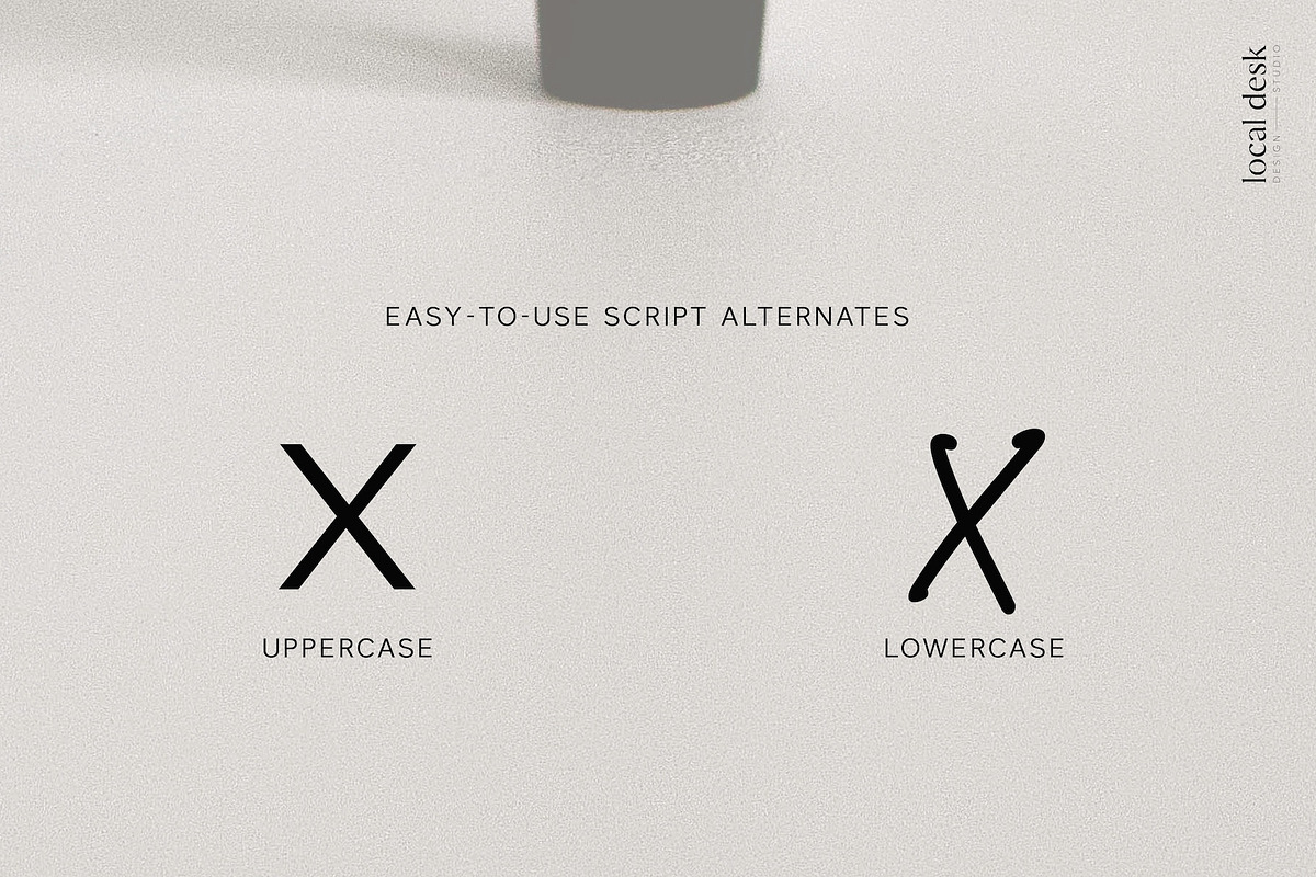 Margie – Sans with Script Alternates, a Sans Serif Font by Local Desk Designstudio (Photo 2 of 15)