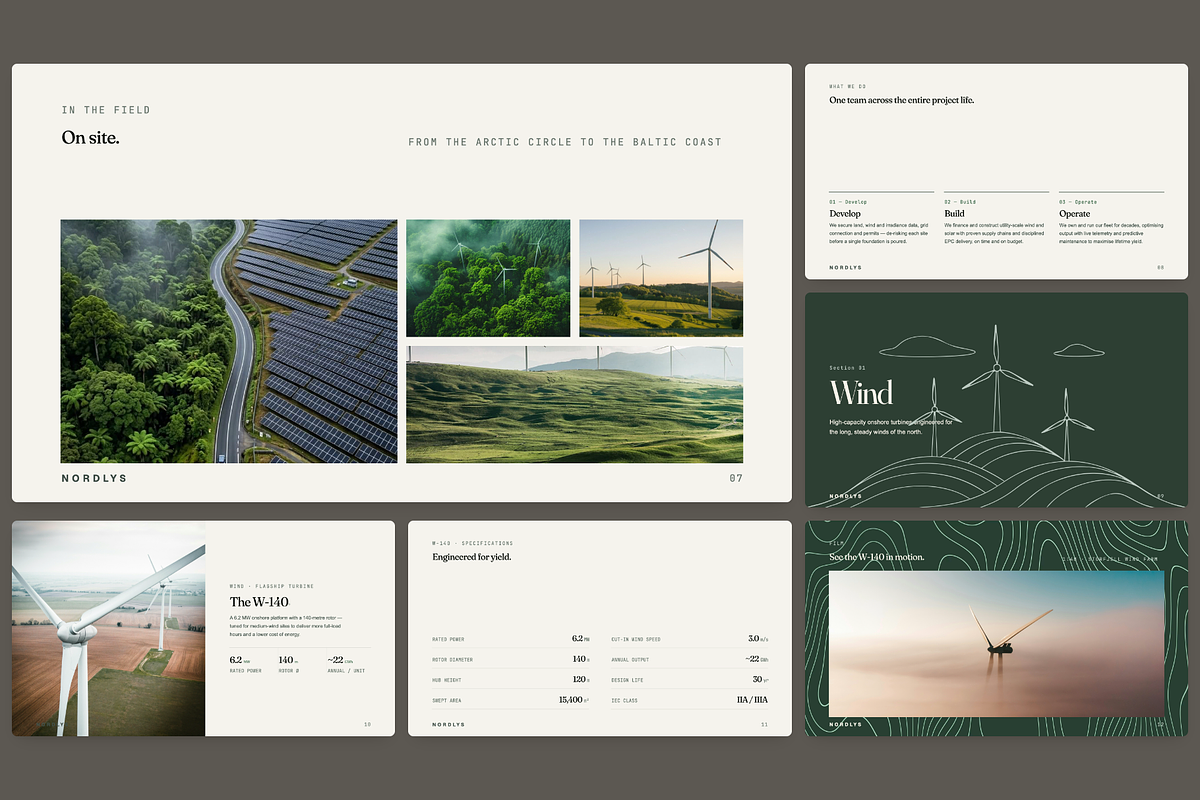 Clean Energy Pitch Deck Presentation, a Presentation Template by Oday Noon (Photo 2 of 9)