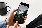10 IPhone mockups, an iPhone Mockup by Egor Shkolnikov (Thumbnail 6 of 11)