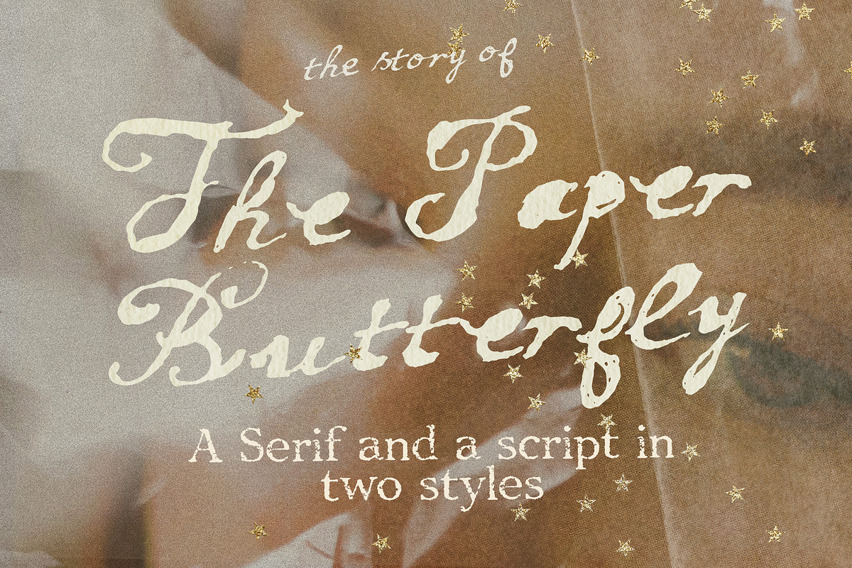 Handwritten Texture Script & Serif, a Handwritten Font by Laras Wonderland (Photo 1 of 14)