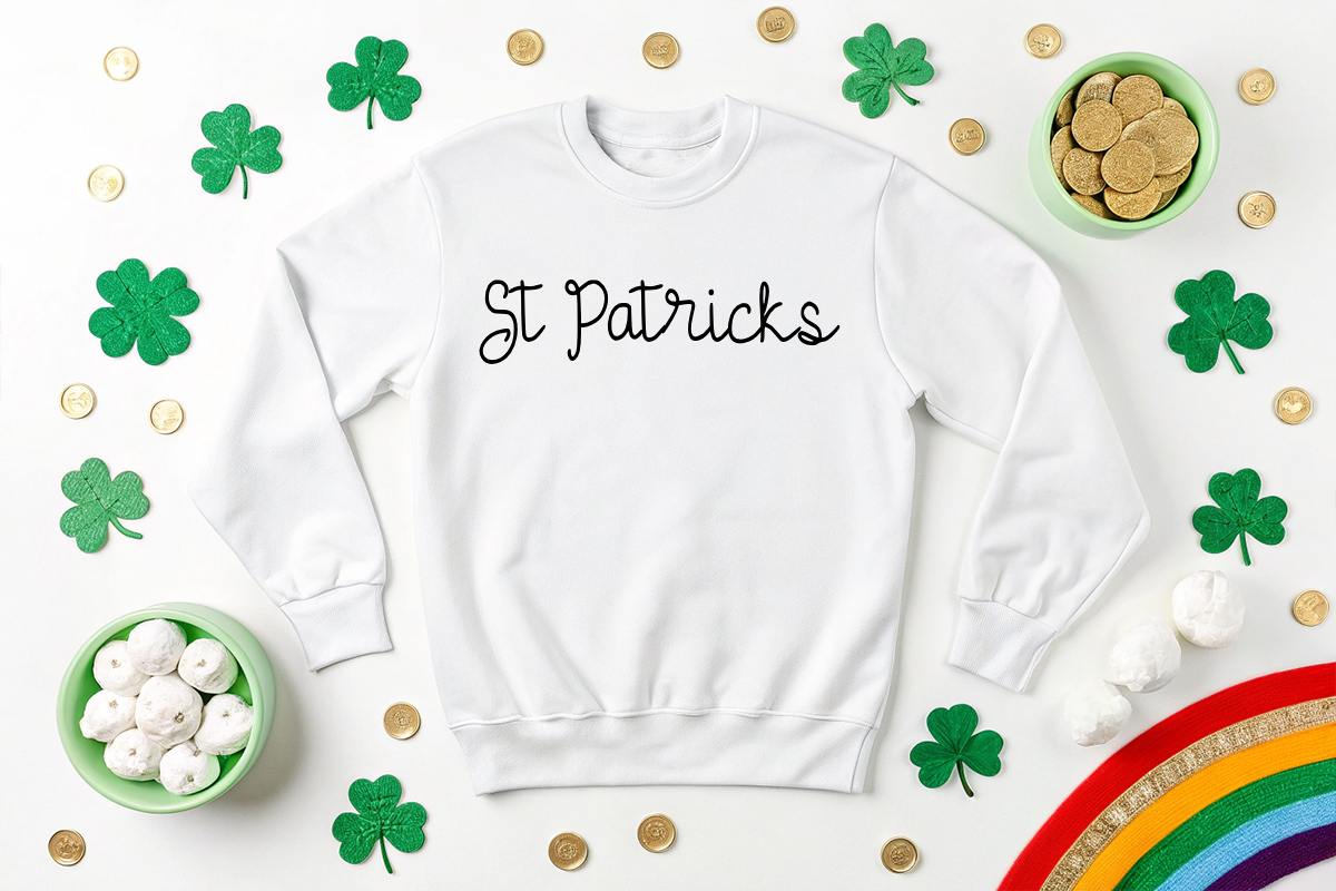 St Patricks - Handwriting, a Handwritten Font by KiddoGlyphs Studio (Photo 4 of 8)