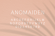 ANOMAIDEN MODERN SERIF FONT FAMILY, a Serif Font by lelevien (Thumbnail 2 of 2)