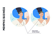 Memphis Business, vector illos, a Templates & Theme by Grivina's shop (Thumbnail 2 of 27)