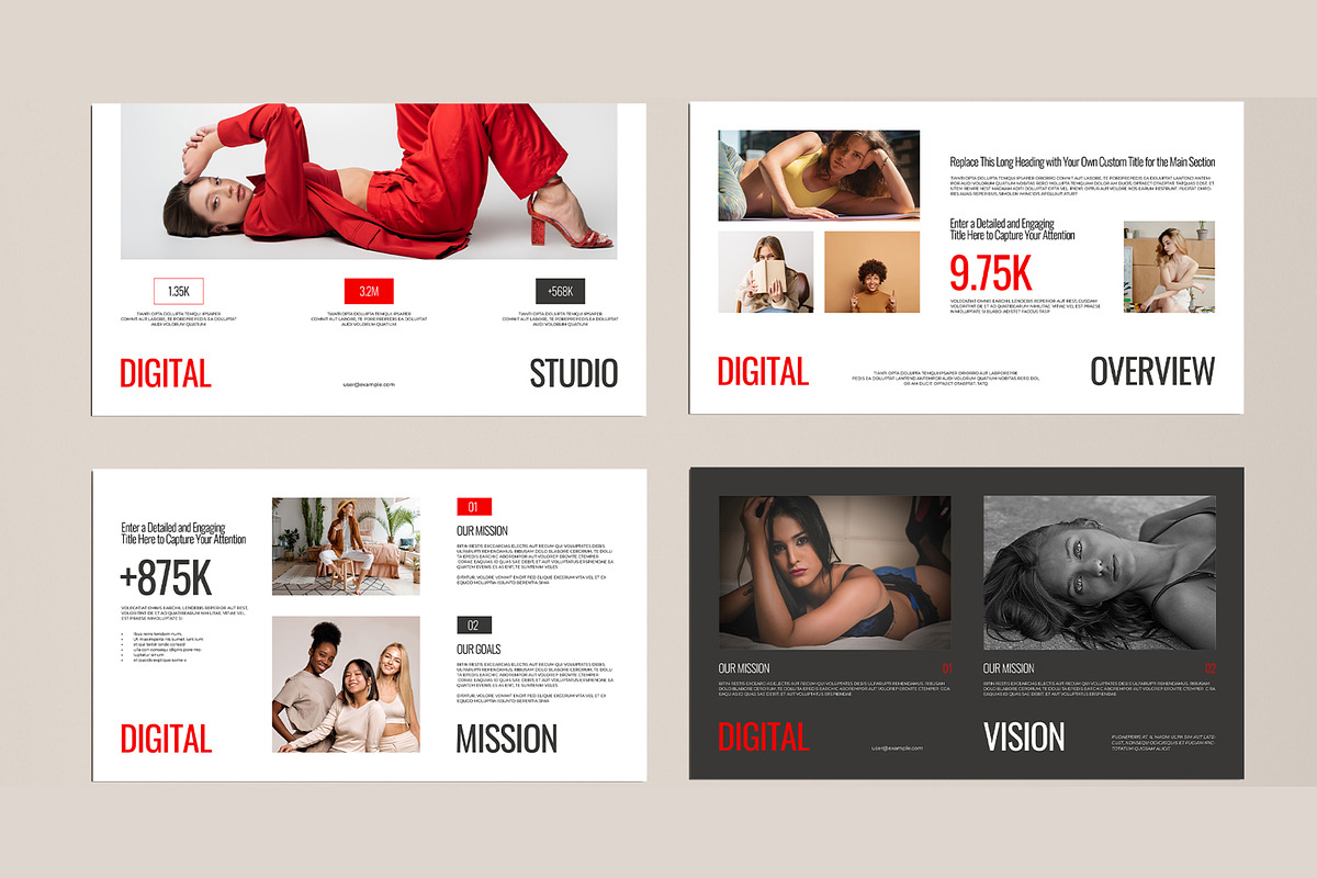 Digital Portfolio Presentation preview 3