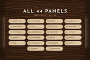 Wood Twitch & Kick Panels, an Object Graphic by Gear Store (Thumbnail 2 of 7)