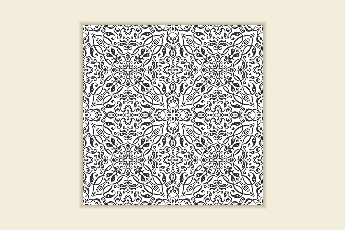 Arabesque seamless pattern, a Pattern Graphic by NataLito (Photo 4 of 5)