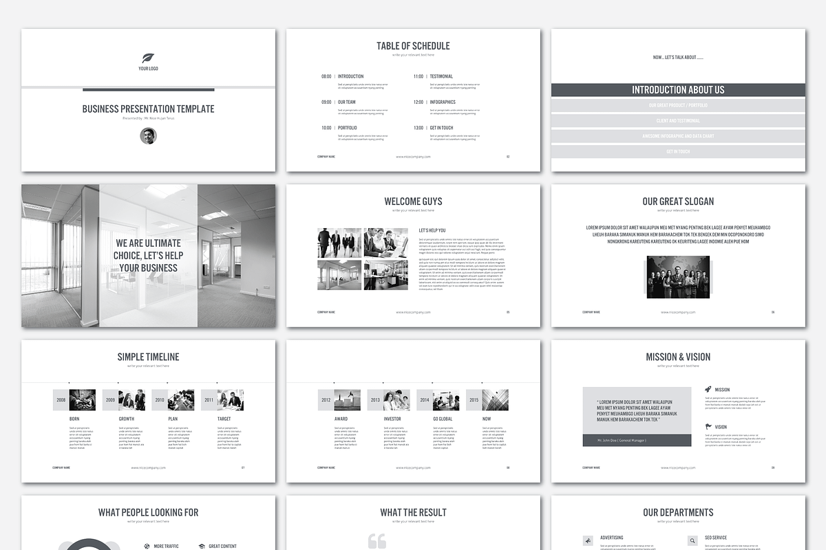 Perfect PowerPoint Presentation, a Presentation Template by Shafura