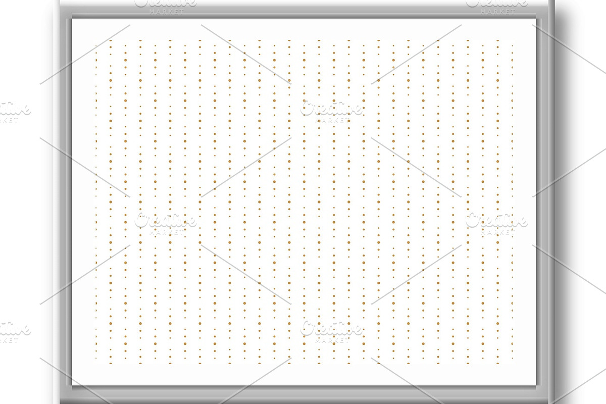 The geometric pattern with points, a Decorative Illustration by RODINA (Photo 3 of 3)