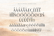 Omaira - Sleek Modern Sans Display, a Sans Serif Font by Cloverons (Thumbnail 12 of 14)