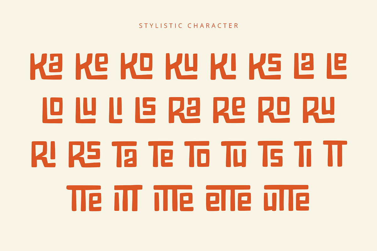 Linkage - Display Font, a Handwritten Font by Alpaprana (Photo 3 of 10)
