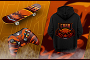 Crab - Mascot Esport Logo Template, a Branding & Logo Template by FNR Graphics (Thumbnail 4 of 5)