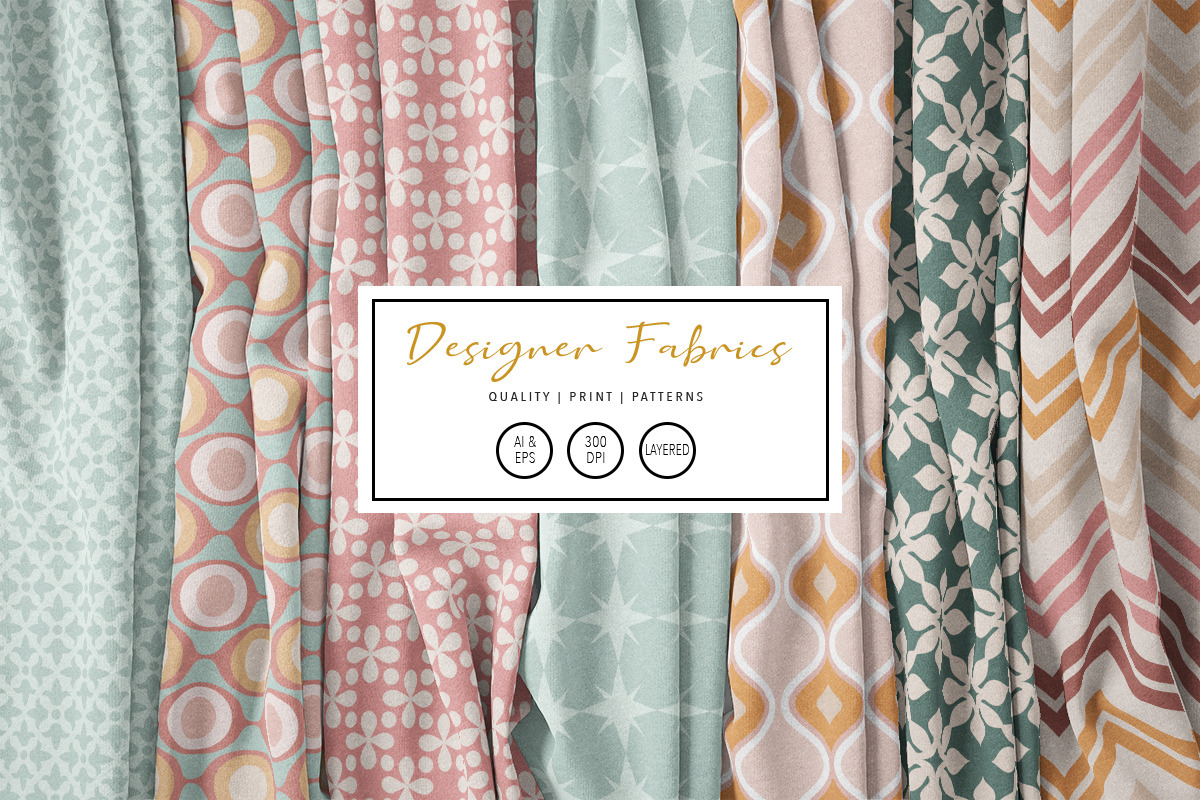 42 Simple Vector Patterns (v2), a Pattern Graphic by Jennadesigns (Photo 2 of 17)