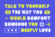 Bublora – Bubble Display Font, a Sans Serif Font by Vadovastd (Thumbnail 2 of 7)