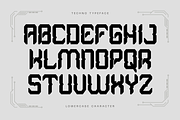 Neo Cyberpunk - Modern Techno Font, a Sans Serif Font by Nirmana Visual (Thumbnail 3 of 10)