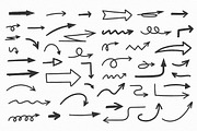 Hand Drawn Arrows, a Graphic by PixMarket (Thumbnail 2 of 3)