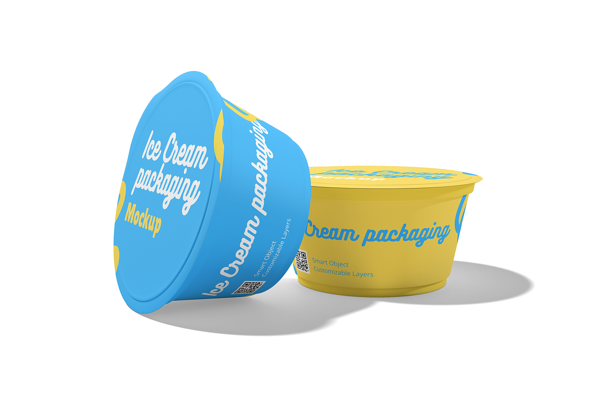 Ice Cream Packaging Mockup, a Packaging Mockup by DSNA Mockup (Photo 4 of 5)