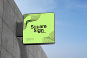 Square Billboard Mockup, an Advertising Mockup by xavier_studio (Thumbnail 3 of 5)