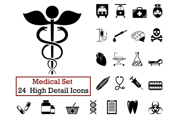 24 Medical Icons