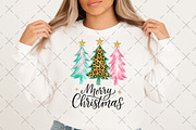 Merry Christmas Leopard Trees PNG, an Illustration by Craft Nest (Thumbnail 2 of 6)