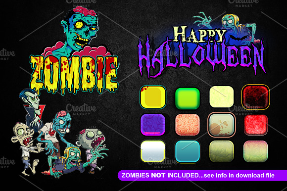 Cartoon Halloween Text Effect preview 4