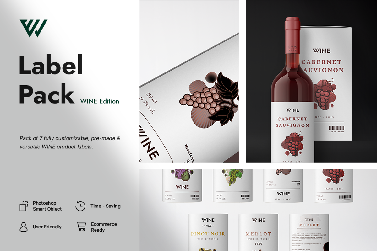 Product Labels • Wine, a Stationery Template by TheFeture (Photo 1 of 10)
