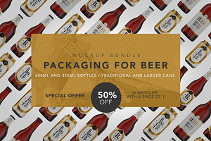 Beer Mockup Bundle