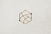 Geometric Hexagon Network Logo, a Branding & Logo Template by Luxury Logos (Thumbnail 4 of 4)