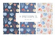 Watercolor Ocean, an Object Illustration by PatrushevaYana (Thumbnail 13 of 13)