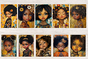 AFRICAN AMERICAN KIDS JUNK JOURNAL, a Person Illustration by Daring Digies (Thumbnail 2 of 5)