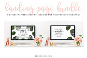 Website Landing Page, a Landing Page Template by Brand Candi (Thumbnail 1 of 3)