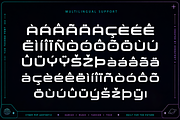 Orbit Crush - Modern Y2K Techno Font, a Handwritten Font by overlaytemplates (Thumbnail 5 of 5)