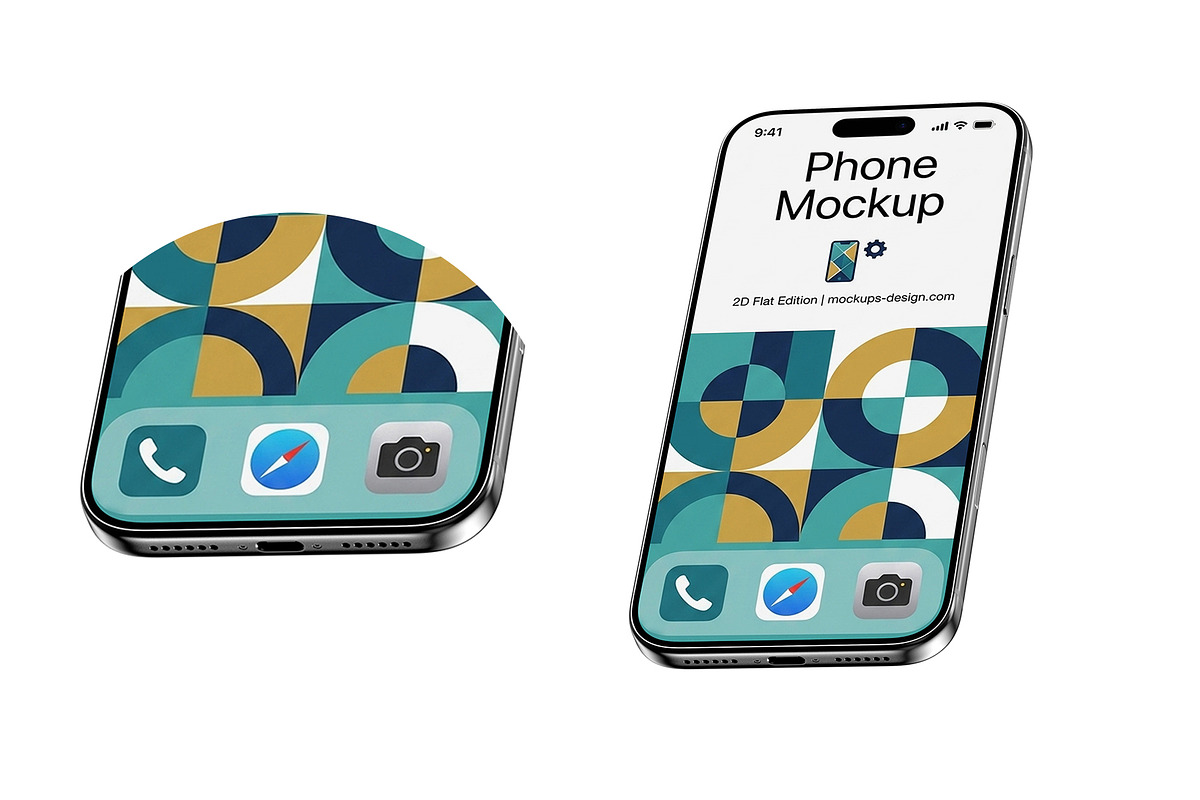 iPhone 16 Pro Mockup, an iPhone Mockup by pixelmock (Photo 8 of 25)