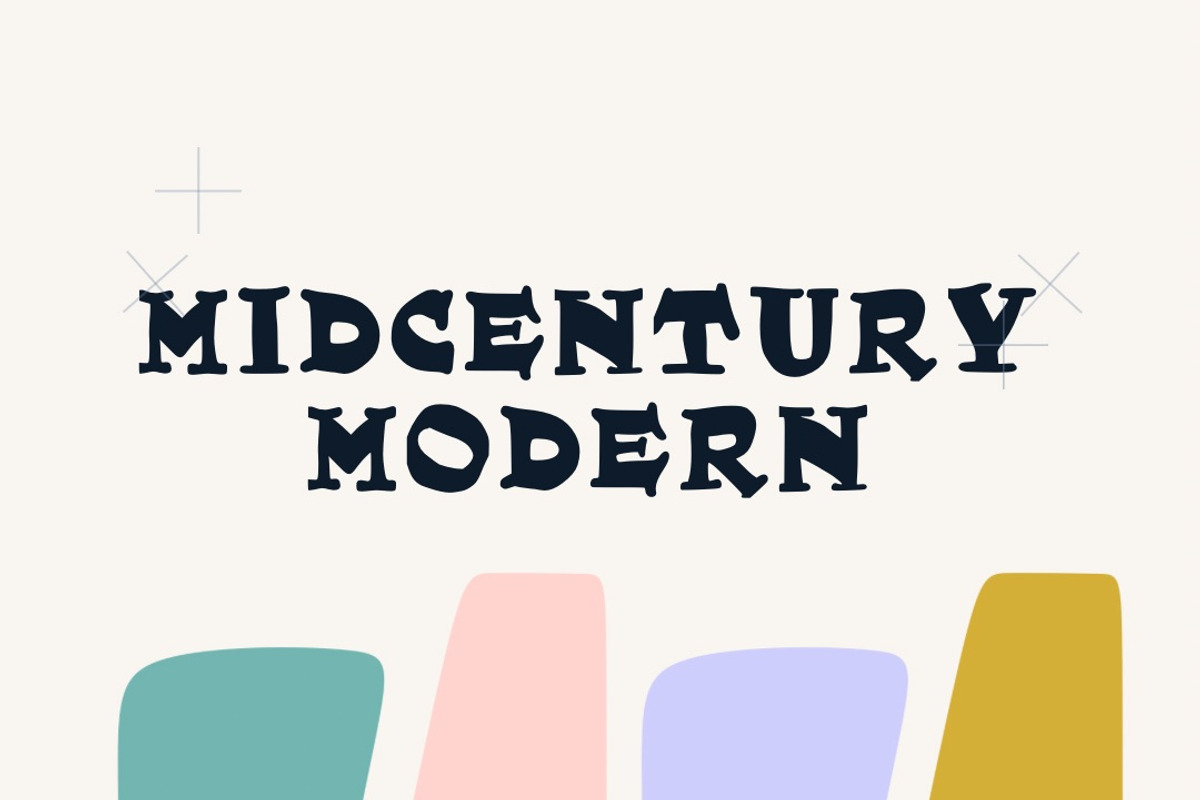 BOOMERANG Midcentury Modern Font, a Slab Serif Font by MALA HORA ARTIST STUDIO ✨ (Photo 15 of 18)