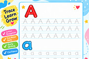 Alphabet Tracing Workbook A to Z, an Education Illustration by Mohammad Sarfaraz (Thumbnail 13 of 13)