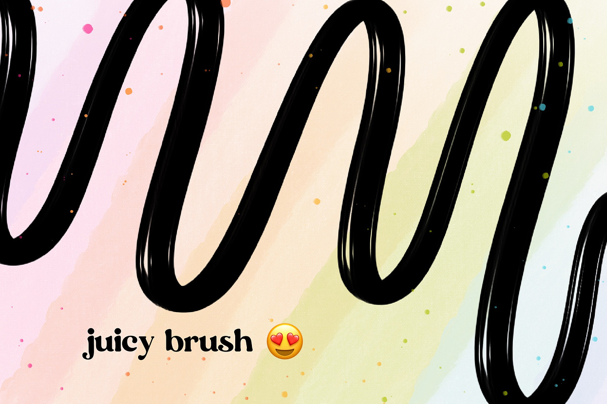 LeeBee Highlighted Procreate Brush preview 3