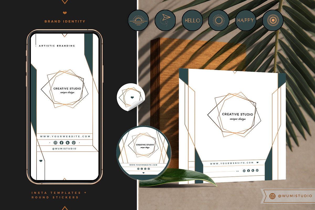 Artistic Branding, a Branding & Logo Template by Wumi Studio (Photo 7 of 11)