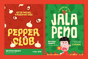 Heat Fuigo HandDrawn Duo Font, a Handwritten Font by maghrib (Thumbnail 3 of 10)