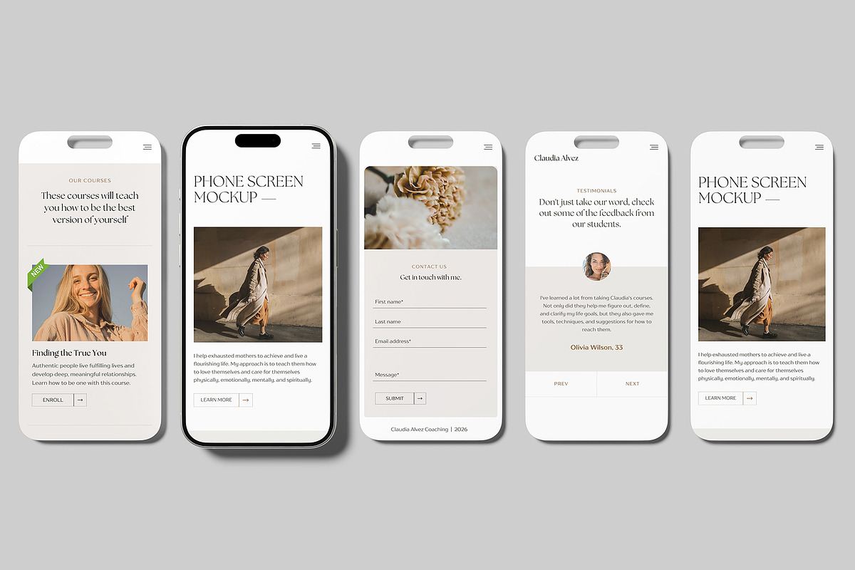 iPhone Screen Mockup, an iPhone Mockup by Amigos__46 (Photo 10 of 10)