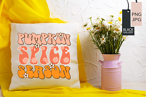 Pumpkin Spice Season PNG Sublimation