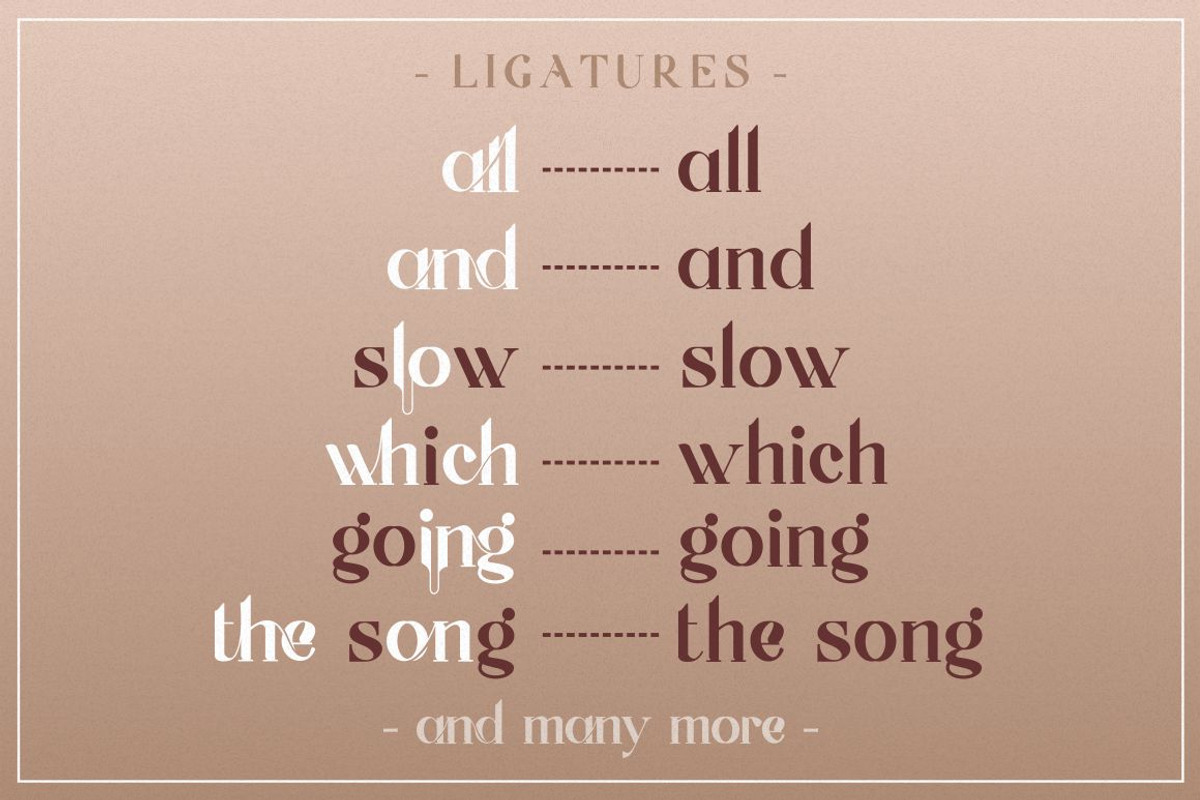 Chiralla - Elegant Serif Font, a Serif Font by PutraCetol Studio (Photo 11 of 13)
