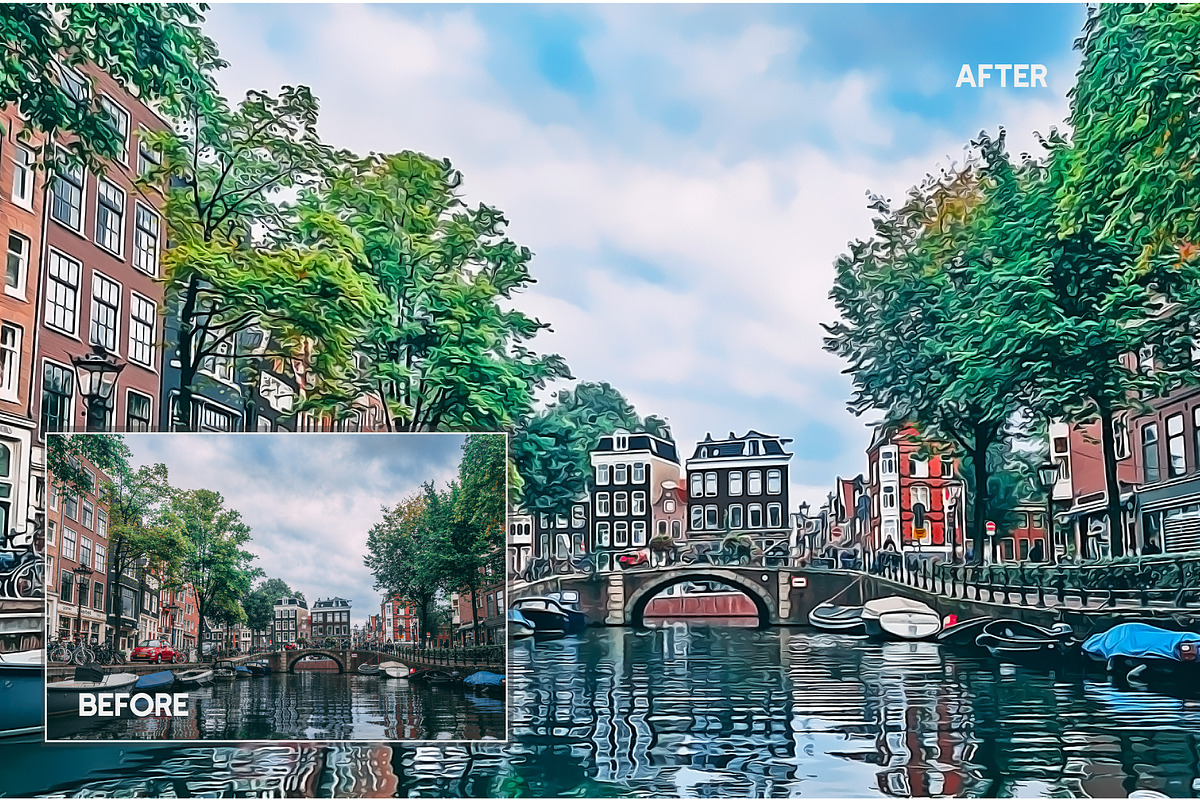 Real Oil Paint Photoshop Action, an Action Add-On by Effect-Hub (Photo 8 of 15)