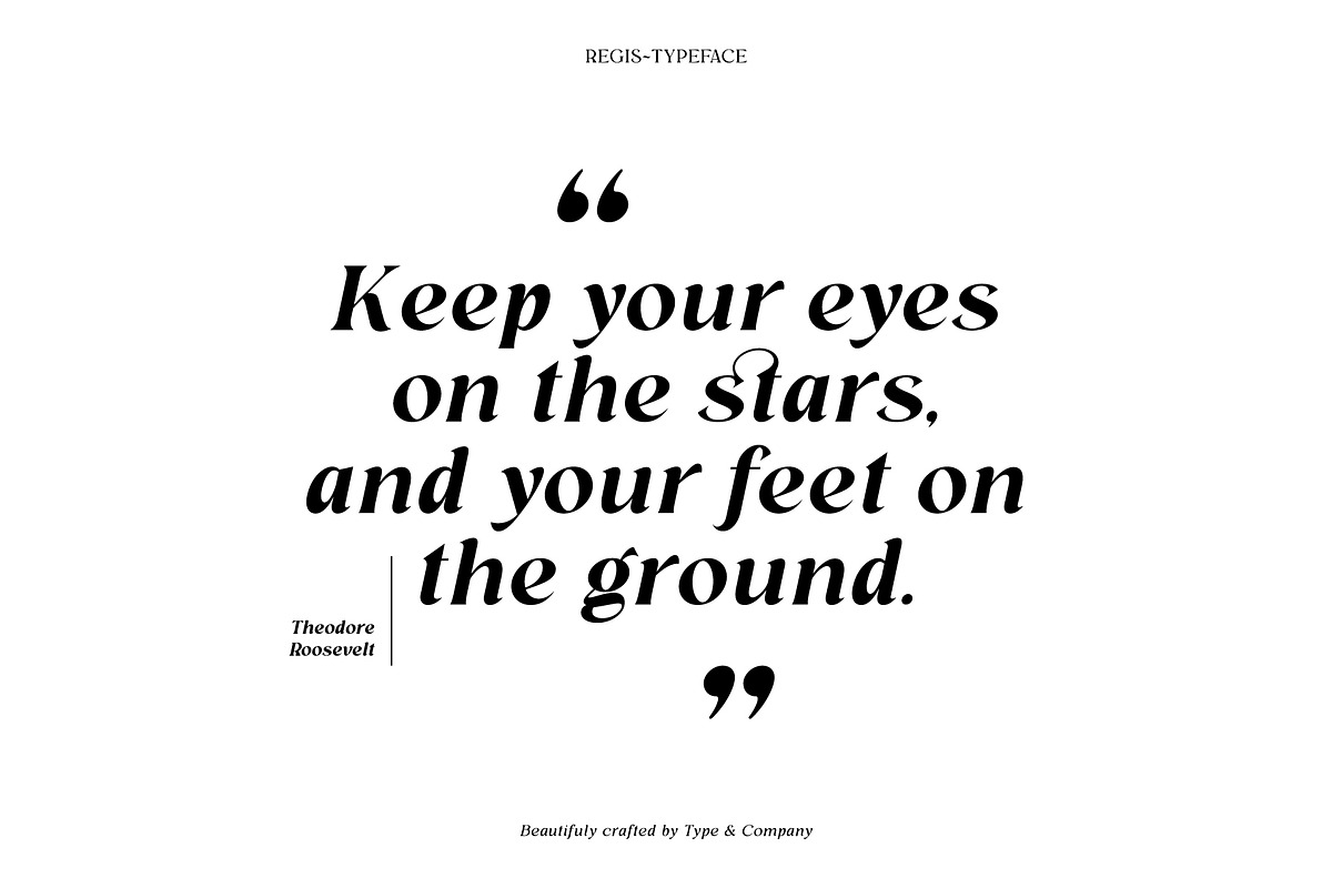 Regis | Elegant Serif Font Family, a Serif Font by Type and Co. (Photo 7 of 20)