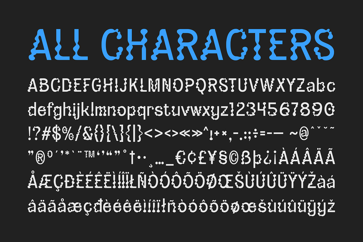 CS Rigore – Trippy Font, a Sans Serif Font by Craft Supply Co. (Photo 8 of 8)
