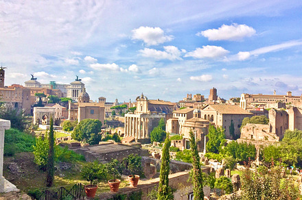 Palatine Hill in Rome, Italy, an Architecture Photo by Wild Wanderer Photography