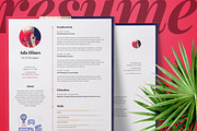 Resume/CV and Cover Letter, a Resume Template by Milktoast (Thumbnail 3 of 4)