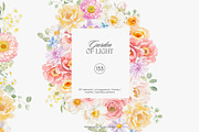 watercolor spring blossoms huge set, a Decorative Illustration by Patishop Art (Thumbnail 4 of 20)